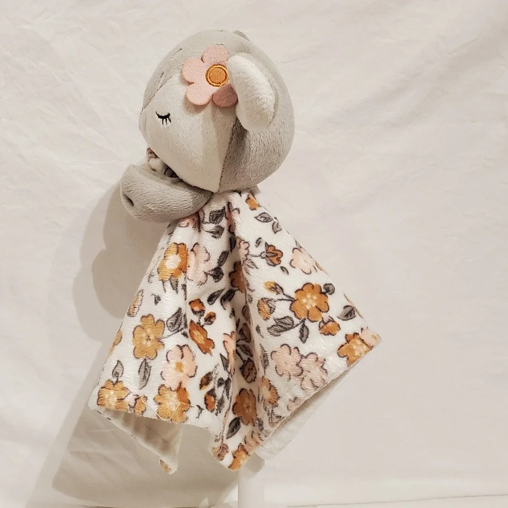 Gerber Modern Moments Baby Pink Deer Fawn‎ Security Blanket Lovey Soft 12X12